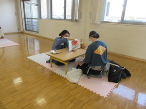 ブックスタートの様子