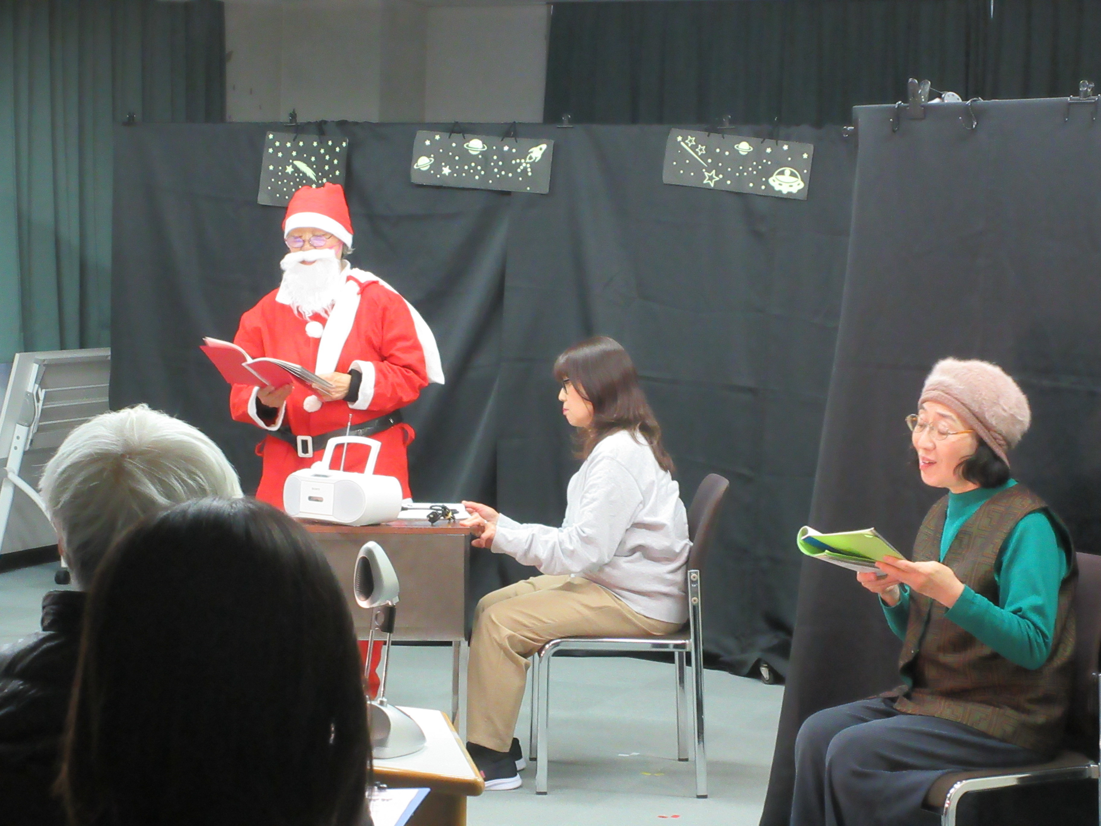 11月30日（日）【本館】「大人のための朗読劇場　Part30『星新一　シュールな世界　第５弾』」を開催しました。　　の画像